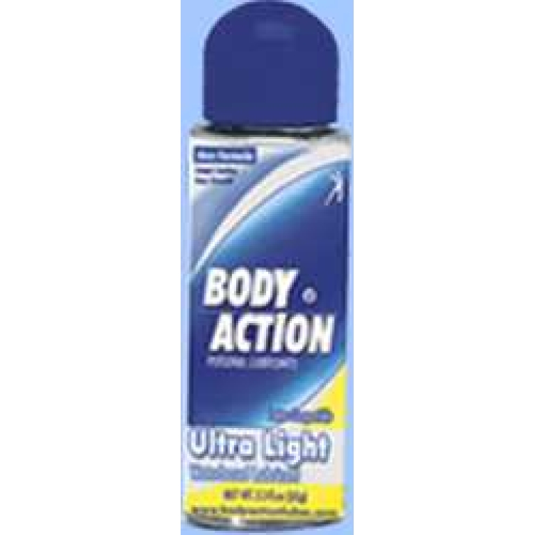 Body Action Ultra Light Liquid Lube - 2.3 oz Clear