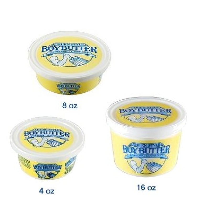 Boy Butter Lubricant - 4 oz Clear