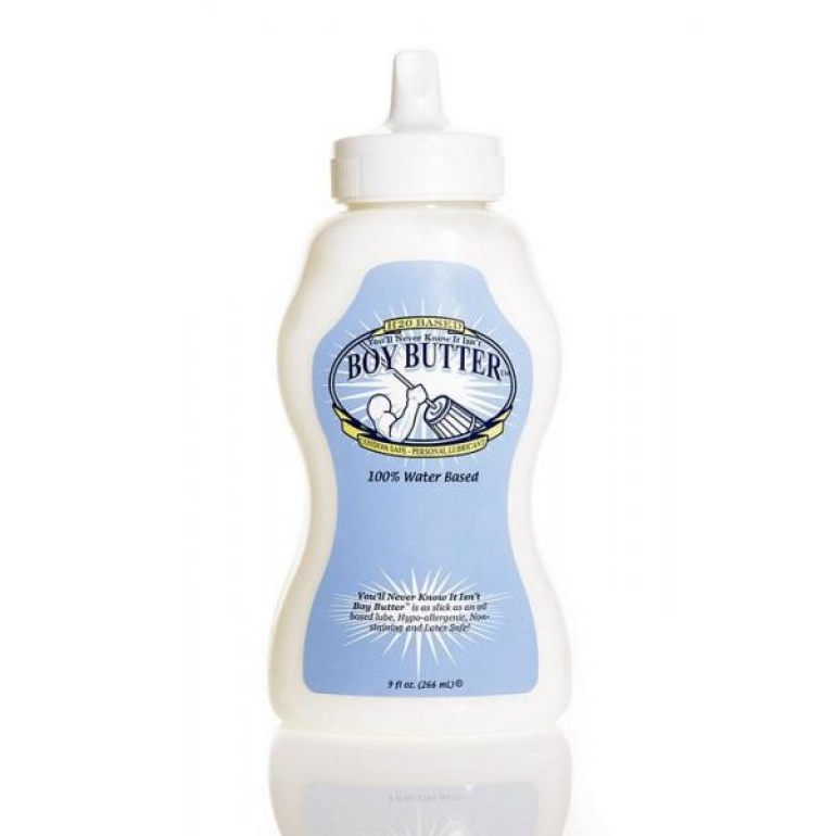 Boy Butter H2O Lubricant 9oz Squeeze Bottle