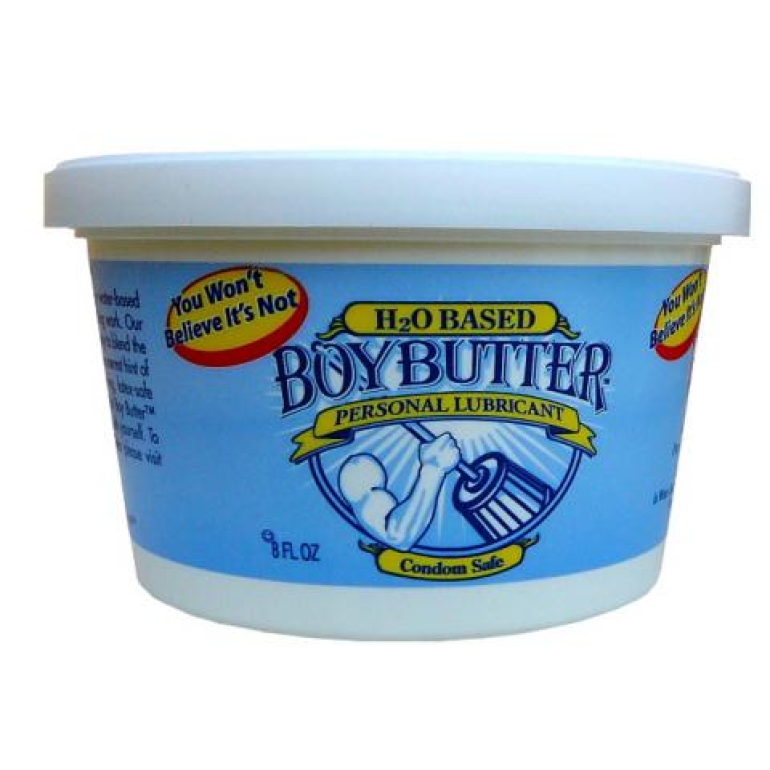Boy Butter H20 8 oz Clear