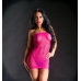 Naughty Girl Tube Dress Pink O/S One Size Fits Most