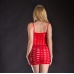 Naughty Girl Spaghetti String Dress Butt Poster Red O/s (net One Size Fits Most