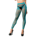 Naughty Girl Sexy Leggings Front Side Mesh Blue O/S One Size Fits Most