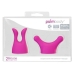 Palm Body Accessories 2 Silicone Heads Pink