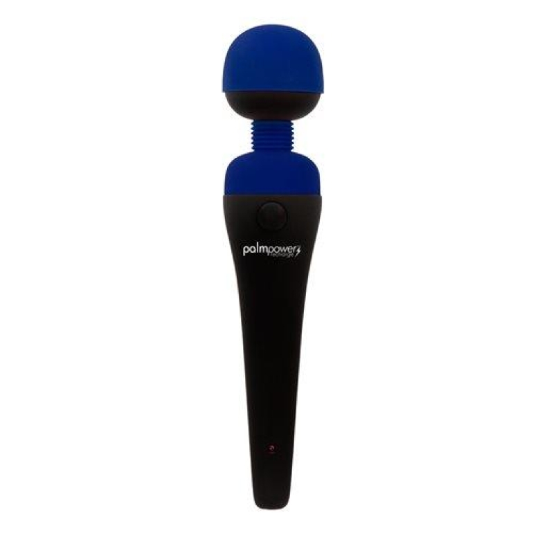 Palm Power Massager Blue Rechargeable Waterproof