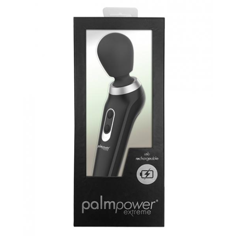 Palm Power Extreme Restraints Body Massager Black