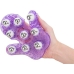 Roller Balls Massager Purple Massage Glove