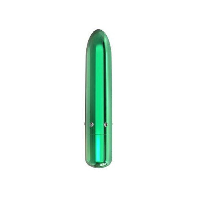 Power Bullet Pretty Point 4in 10 Function Bullet Teal Green