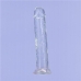 Addiction Crystal 9 Vertical Dong Clear Tpe W/ Bullet 