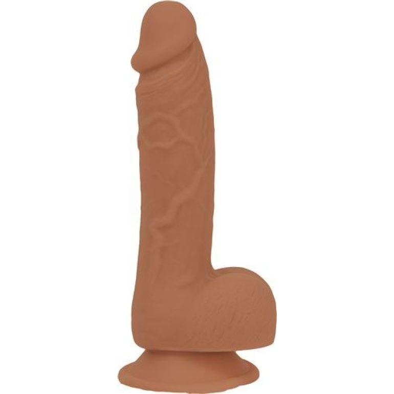 Addiction 100% Silicone Steven 7.5in Caramel Tan