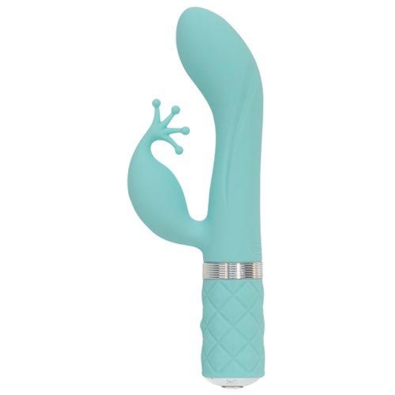 Pillow Talk Kinky Clitoral W/ Swarovski Crystal Teal