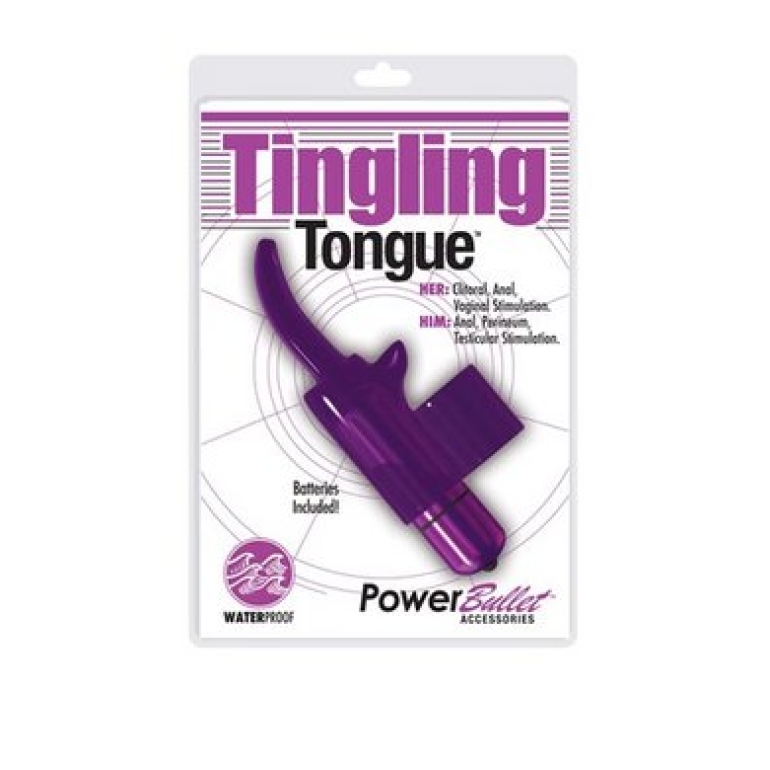 Tingling Tongue W/power Bullet - Purple