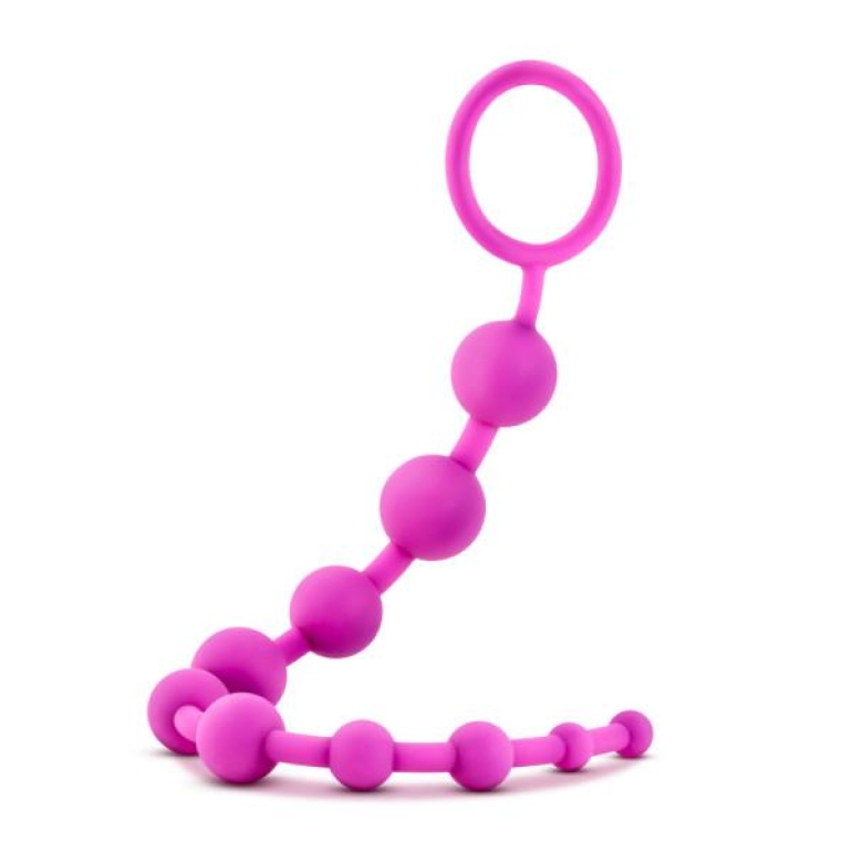 Luxe Silicone 10 Beads Pink Small