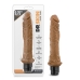 Dr. Skin Penis Vibe 8 9.75 inches Vibrating Dildo Mocha Tan Brown