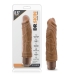 Dr Skin Penis Vibe #10 Mocha Realistic Penis Brown