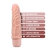 Dr. Skin Silicone Dr. Robert 7 In Vibrating Dildo Beige Nude