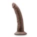 Dr Skin 7 inches Penis with Suction Cup Brown Dildo