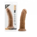 Dr. Skin 8in Penis W/ Suction Cup Mocha Tan