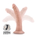 Dr. Skin Plus 7in Poseable Dildo Vanilla Nude