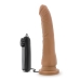 Dr. Skin 8.5 inches Vibrating Realistic Penis Mocha One Size Fits Most