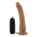 Dr. Skin 8.5 inches Vibrating Realistic Penis Mocha One Size Fits Most