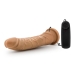 Dr. Skin 8.5 inches Vibrating Realistic Penis Mocha One Size Fits Most