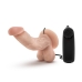 Dr Ken 6.5 inches Vibrating Penis with Suction Cup Beige