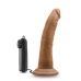 Dr Dave 7 inches Vibrating Penis Suction Cup Tan