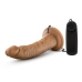 Dr Dave 7 inches Vibrating Penis Suction Cup Tan