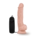 Dr. Tim 7.5 inches Vibrating Penis, Suction Cup Beige