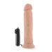 Dr. Throb 9.5 inches Vibrating Penis, Suction Cup Beige