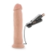 Dr. Throb 9.5 inches Vibrating Penis, Suction Cup Beige