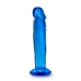 Sweet N Small 6 inches Dildo with Suction Cup Blue