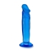 Sweet N Small 6 inches Dildo with Suction Cup Blue