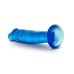 Sweet N Small 6 inches Dildo with Suction Cup Blue