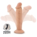 Dr. Skin Plus 6in Poseable Dildo Vanilla Nude