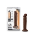 Dr. Skin Plus 6in Poseable Dildo Chocolate Brown