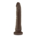 Dr Skin Basic 8.5 inches Realistic Penis Brown Dildo