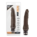 Mr Skin Vibe 7 Chocolate 8.5 inches Realistic Vibrator Brown