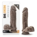 Mr Magic 9 inches Chocolate Brown Dildo with Suction Cup