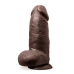 Au Naturel Chub 10in Dildo Chocolate