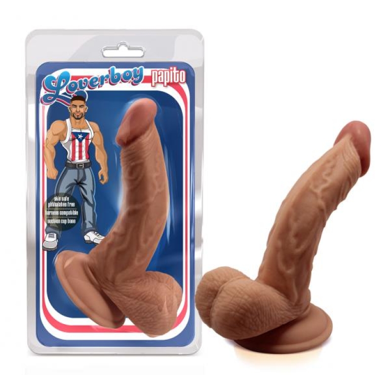 Papito Latin Brown Dildo Tan