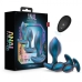 Anal Adventures Matrix Cosmos Plug Kit Lunar Blue Multi-Color