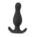 Anal Adventures Platinum Curve Plug Black