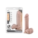 Dr Skin Plus 8in Posable Dildo W/ Balls Vanilla Beige