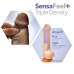 Dr Skin Plus 8in Posable Dildo W/ Balls Chocolate Brown