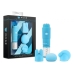 Revitalize Massage Kit with 3 Silicone Attachments Blue