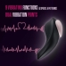 Temptasia Heartbeat Panty Vibe W/ Remote Pink Black