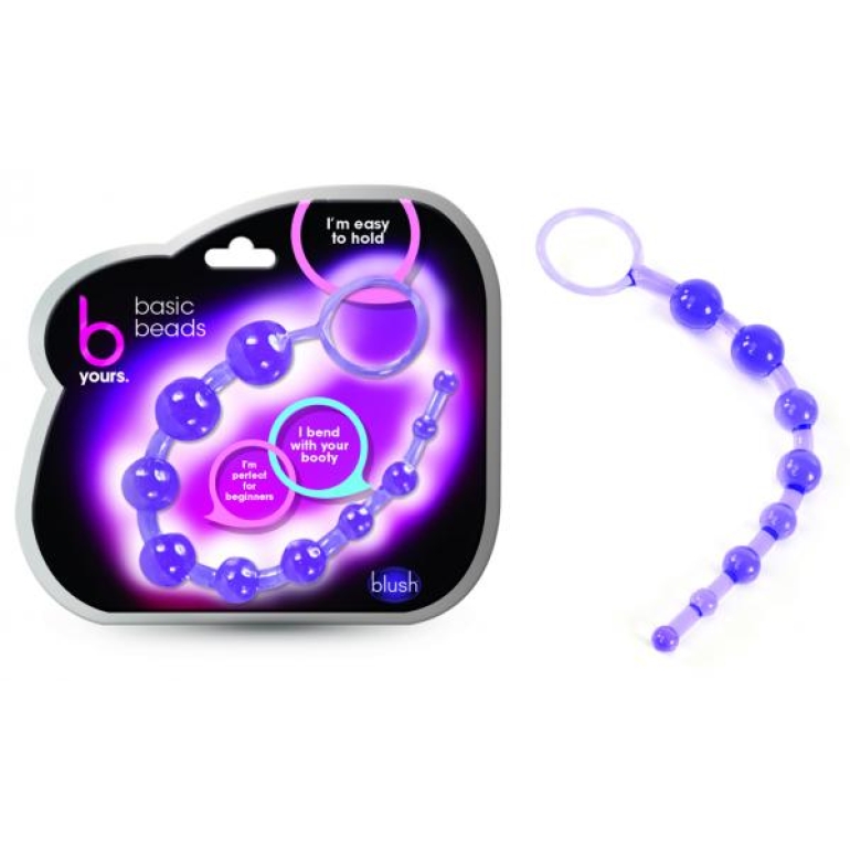 Basic Anal Beads - Purple