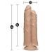 Dr. Skin Dr. Double Stuffed Double Dildo Beige